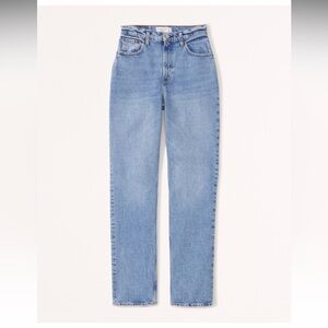 Women’s Abercrombie Curve Love High Rise 90s Relaxed Jean